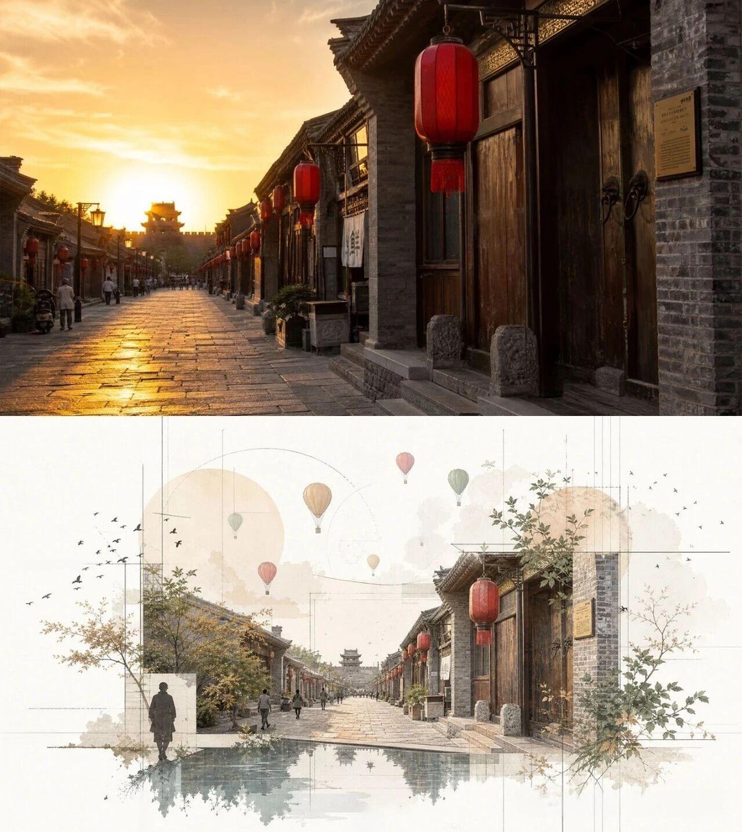 Architectural Landscape Competition Collage output 1