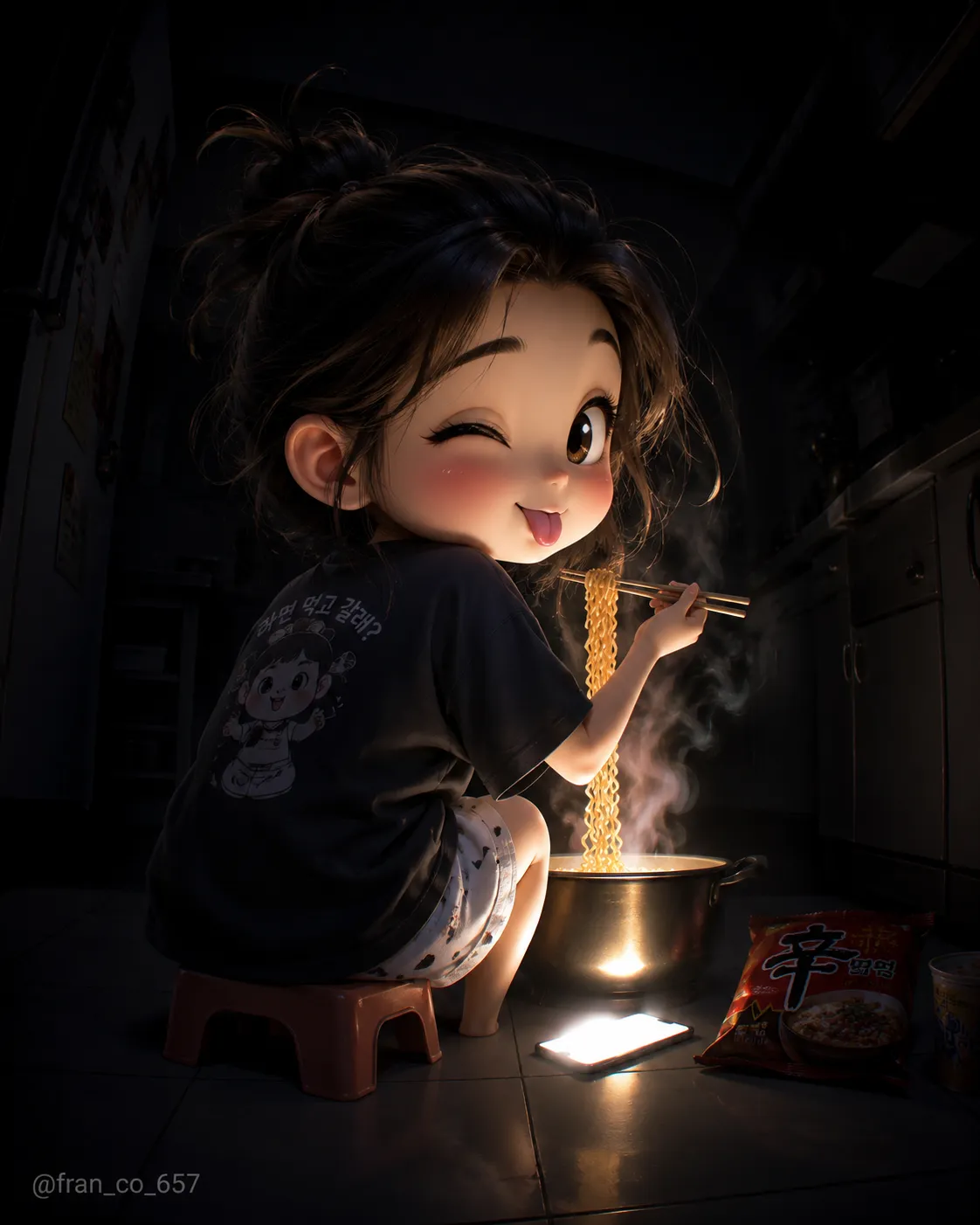 Midnight Ramen Chibi output 2