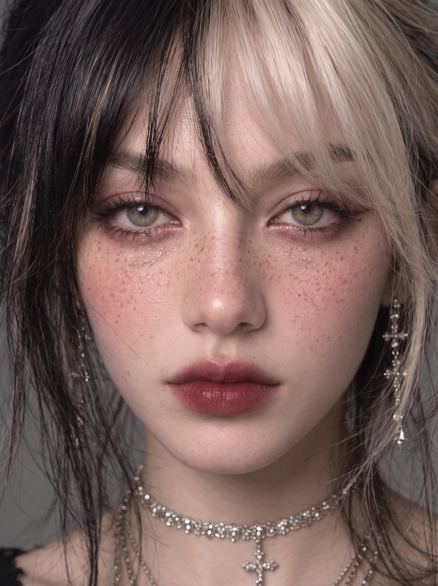 Dark Romantic Gothic Beauty Portrait output 9