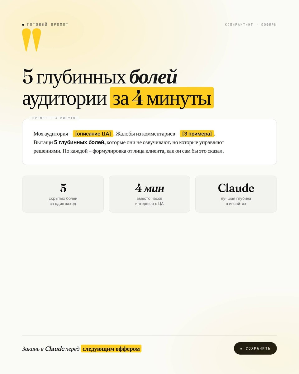 Uncover Five Hidden Audience Pain Points output 1