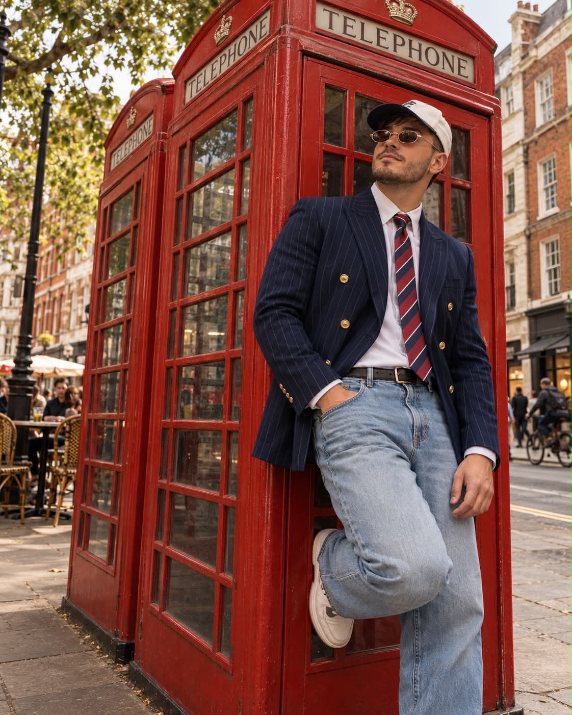 London Phone Booths Street-Style Editorial output 1