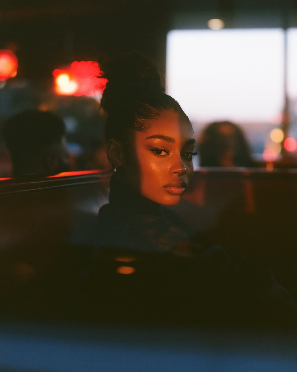 Moody Golden-Hour Café Portrait output 4