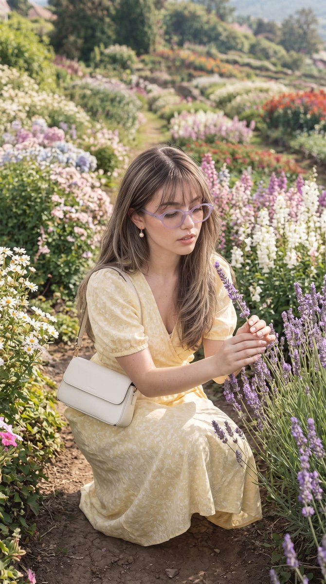 Flower Garden Fashion Portrait output 2