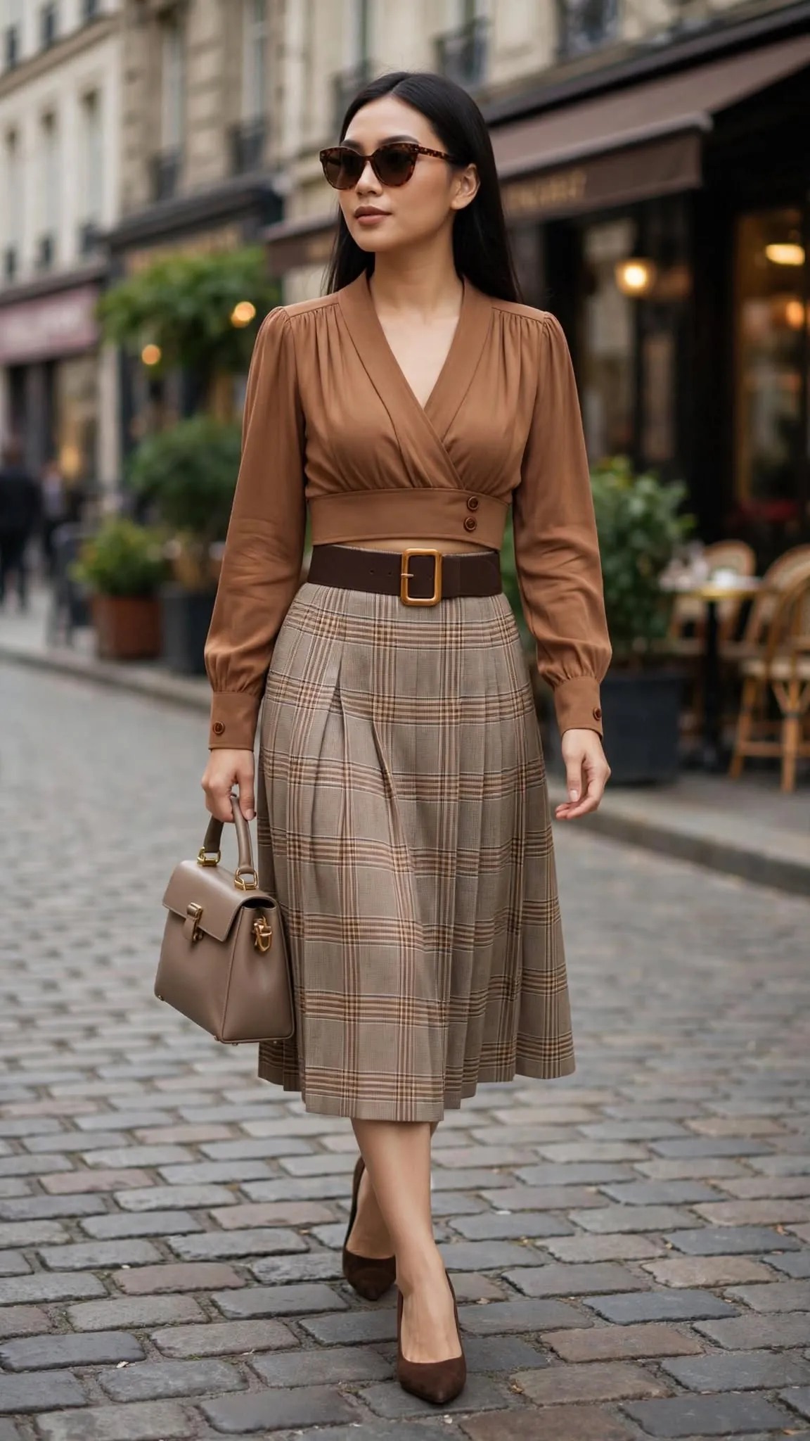 Elegant Café Fashion Portrait output 3