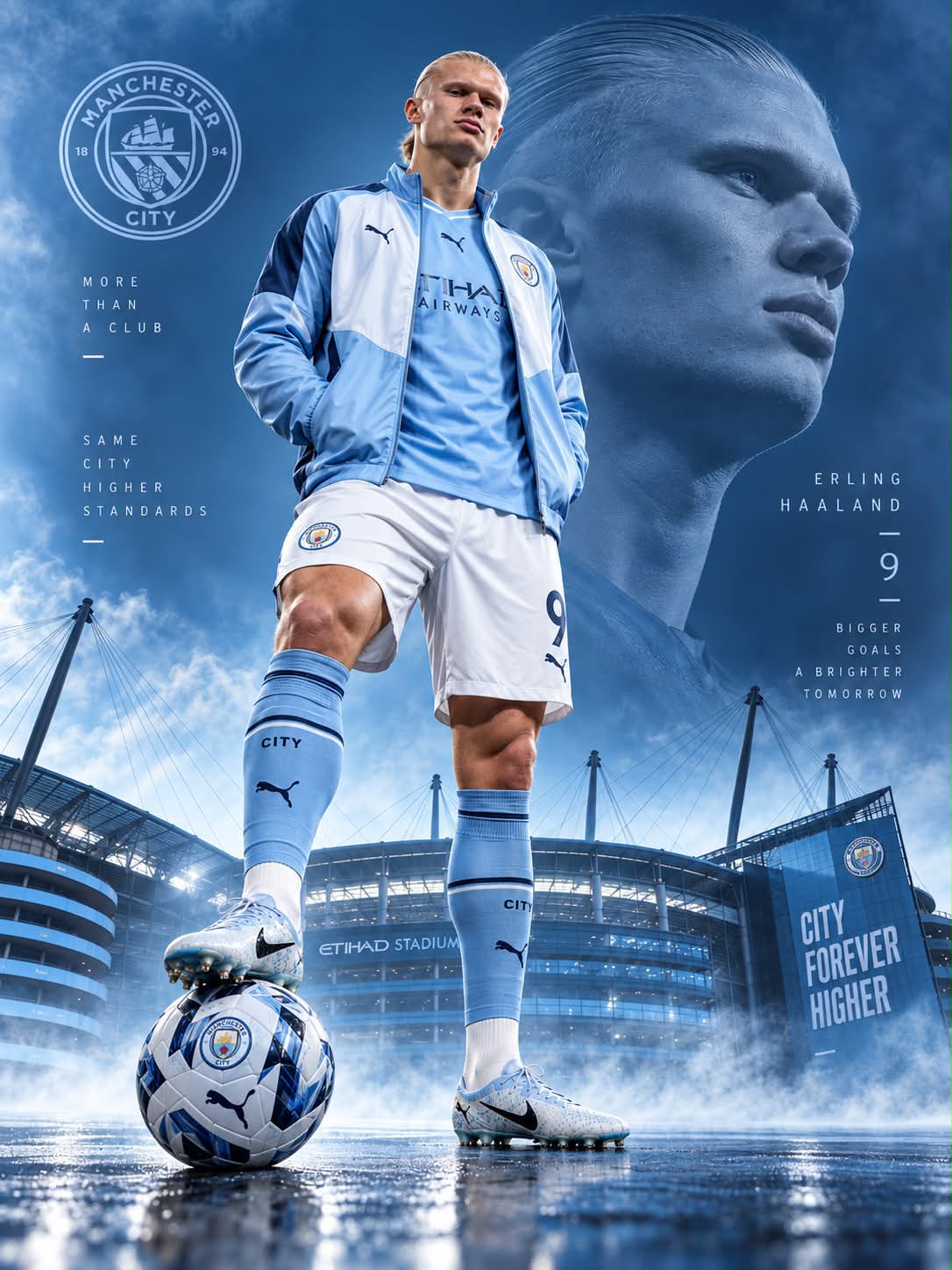 Premium Football Club Campaign Poster output 7