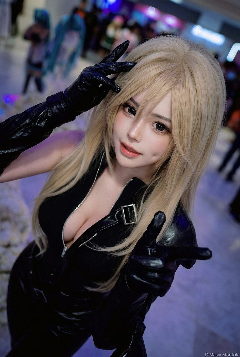 Blackout Cloud Cosplay Portrait output 4