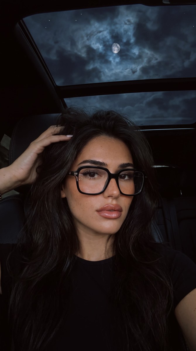 Photorealistic Night Selfie in a Luxury Car