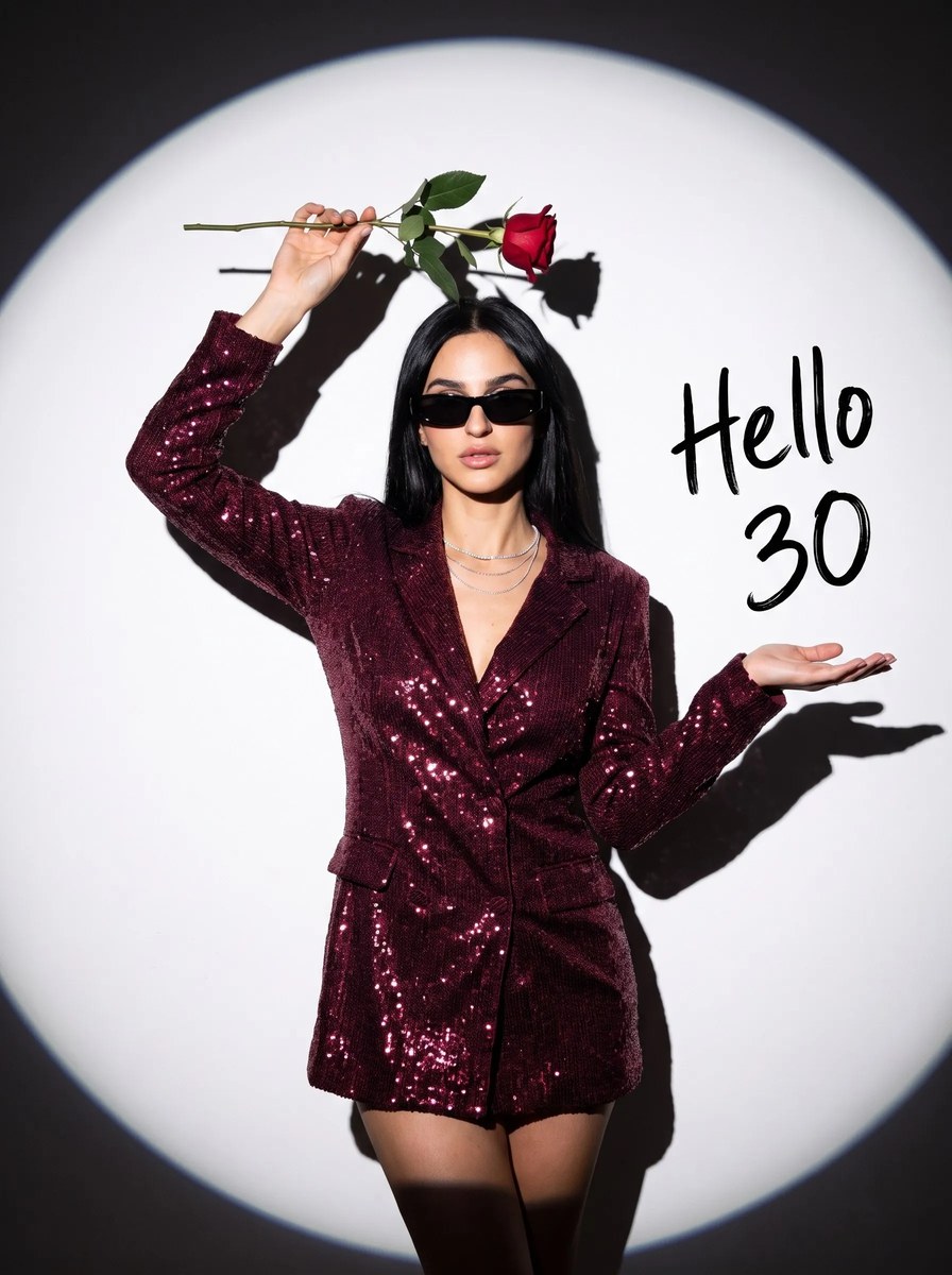 Hello 25 Rose Fashion Editorial