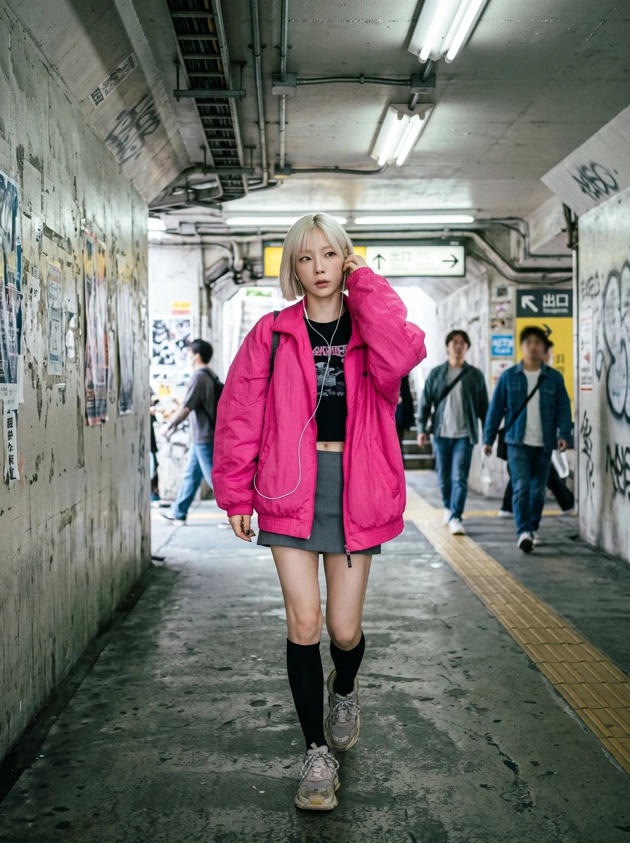 Harajuku Underpass: Pink Interruption output 2