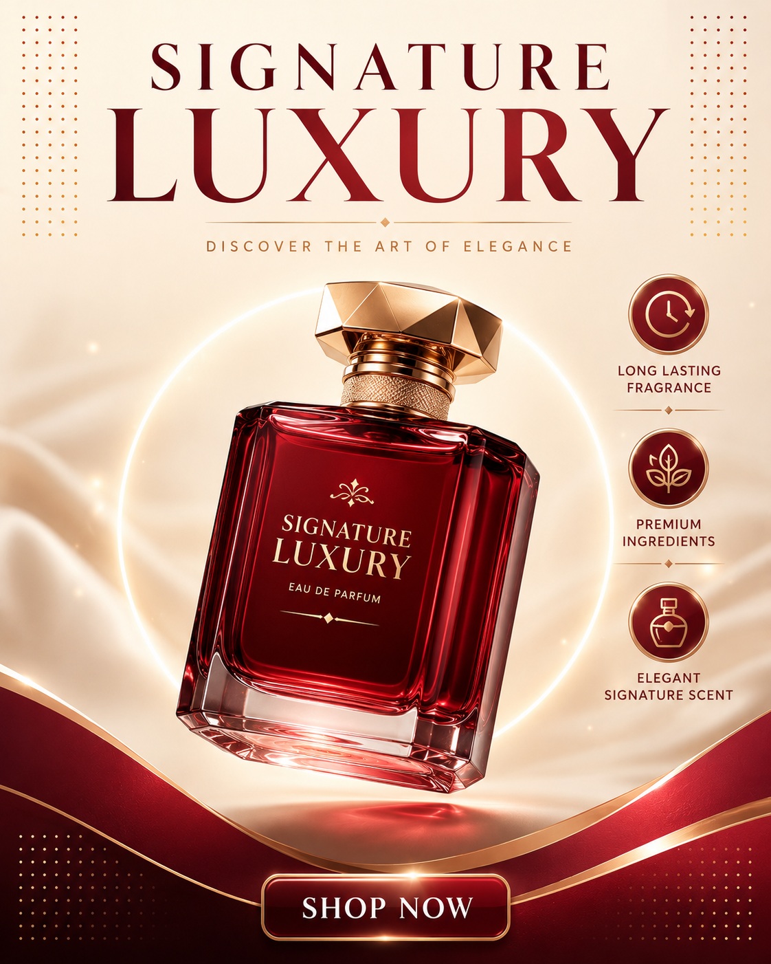 Luxury Product Advertisement Poster