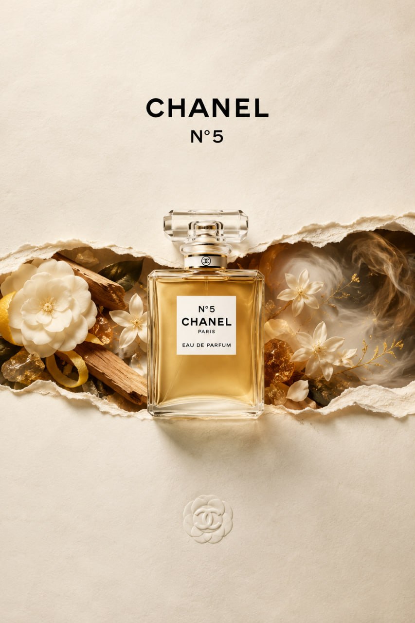 Luxury advertising poster