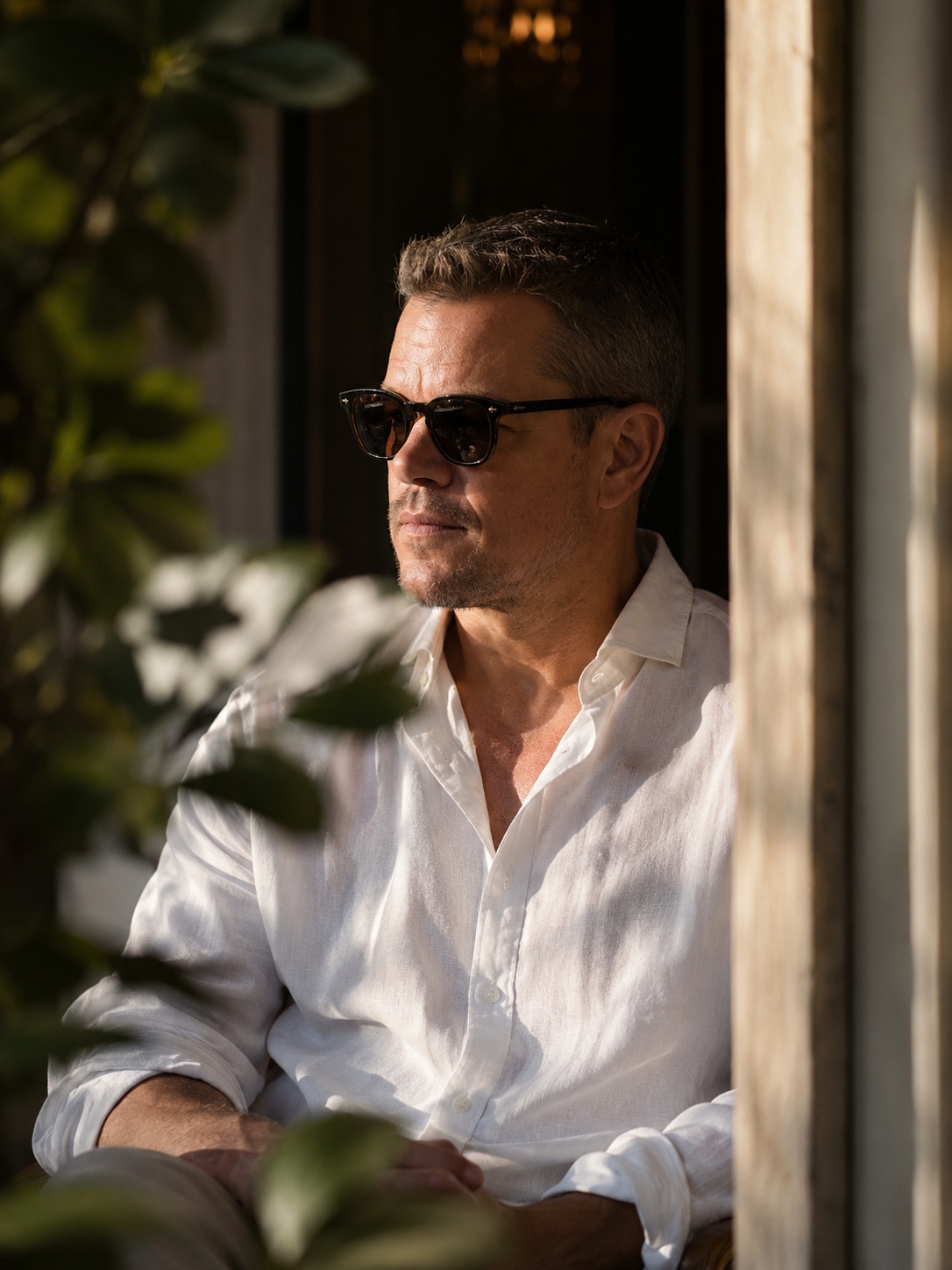 Luxury Editorial Portrait in Warm Afternoon Light output 12