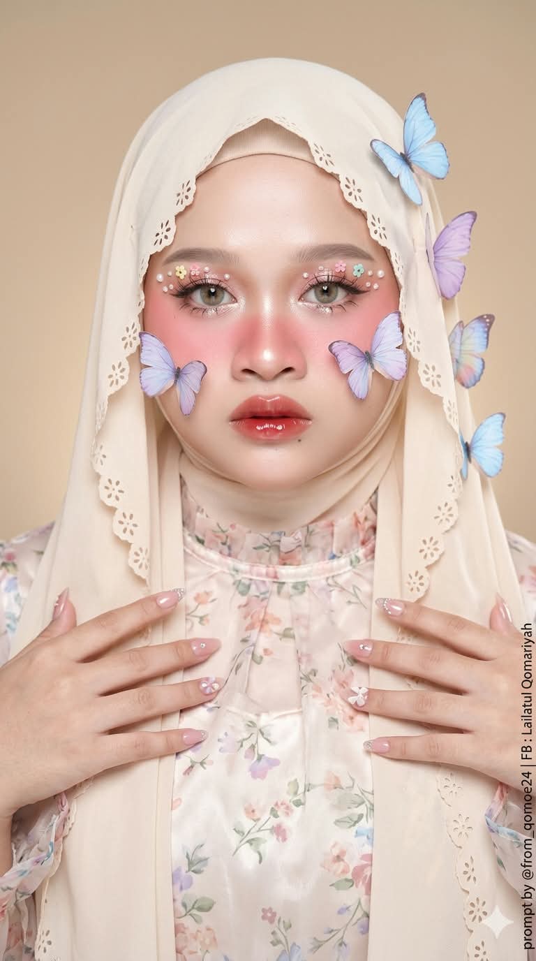 Dreamy Pastel Hijab Beauty Portrait output 2