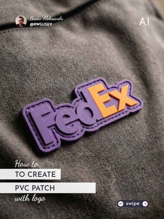 Cinematic PVC Patch Product Video