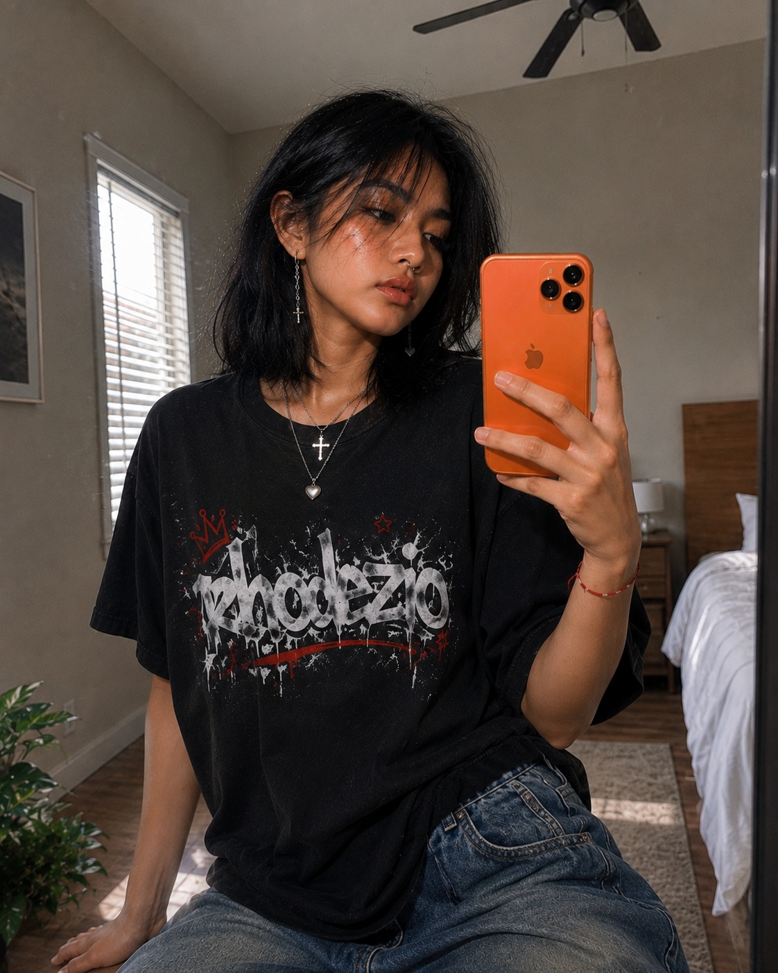 Early-2000s Digital Camera Mirror Selfie output 3