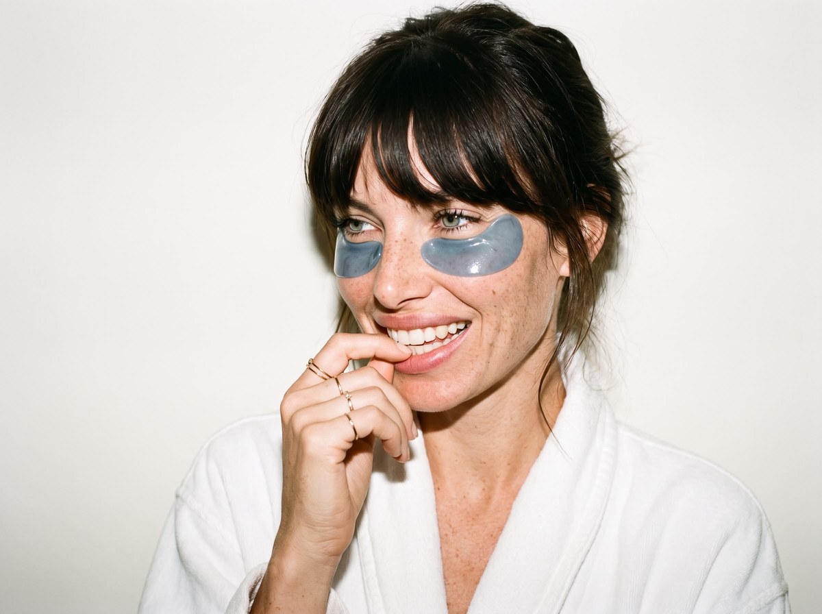Candid Morning Skincare Beauty Portrait
