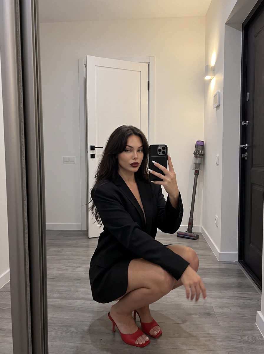 Moody Wardrobe Mirror Selfie output 2