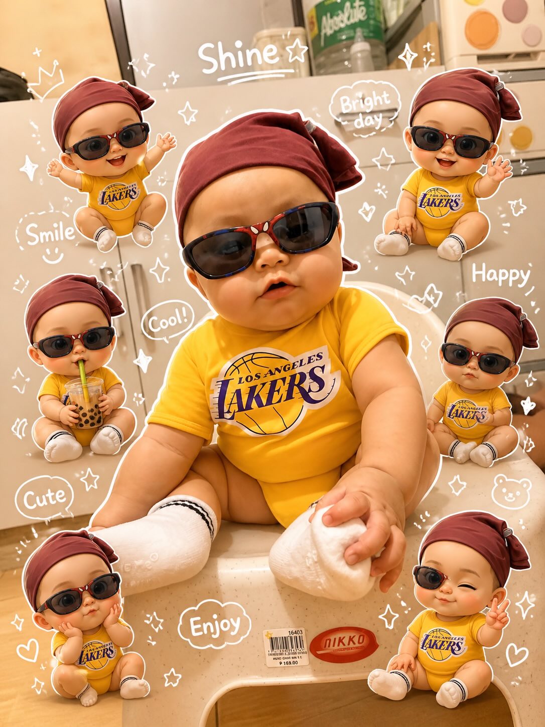 Photo with 3D Chibi Companions output 3