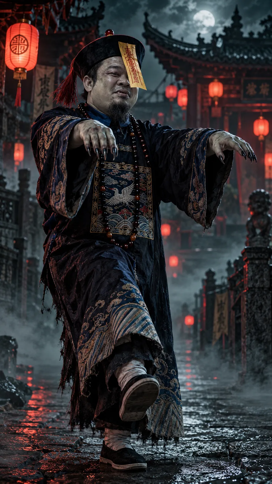 Transform a Person into a Jiangshi