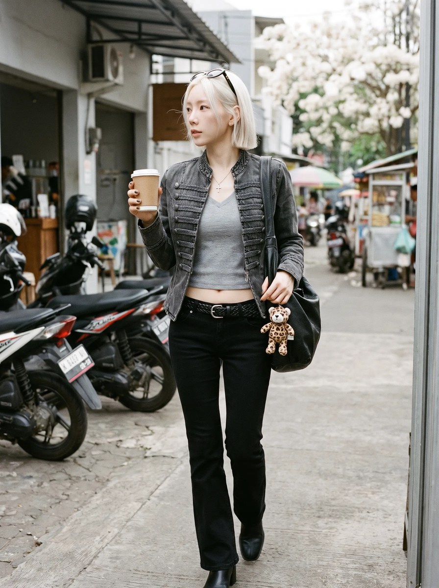 Jakarta Corner Coffee Stop Street-Fashion Photo output 3