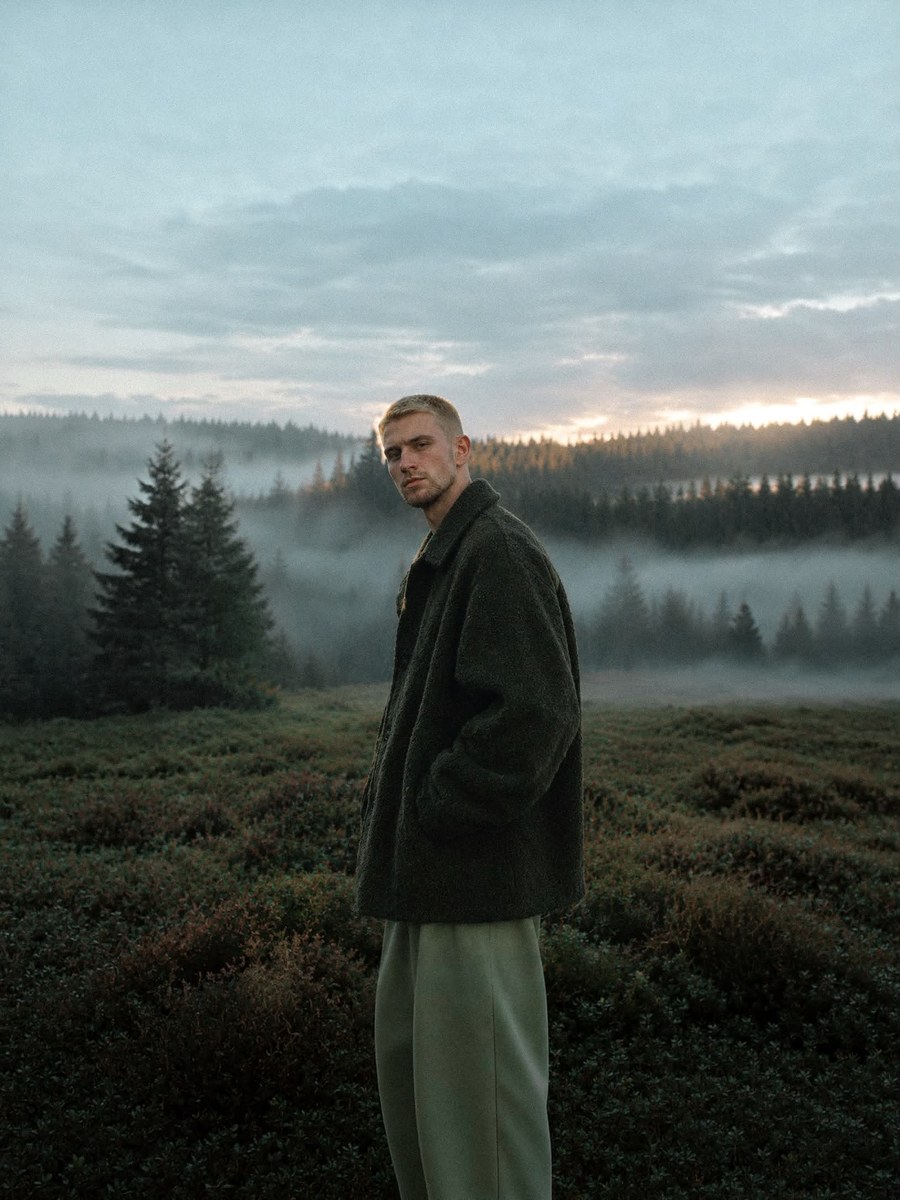 Misty Forest Cinematic Fashion Portrait output 2