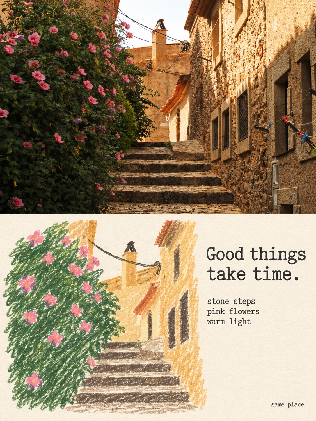 Photo-to-Crayon Picture-Book Page output 1