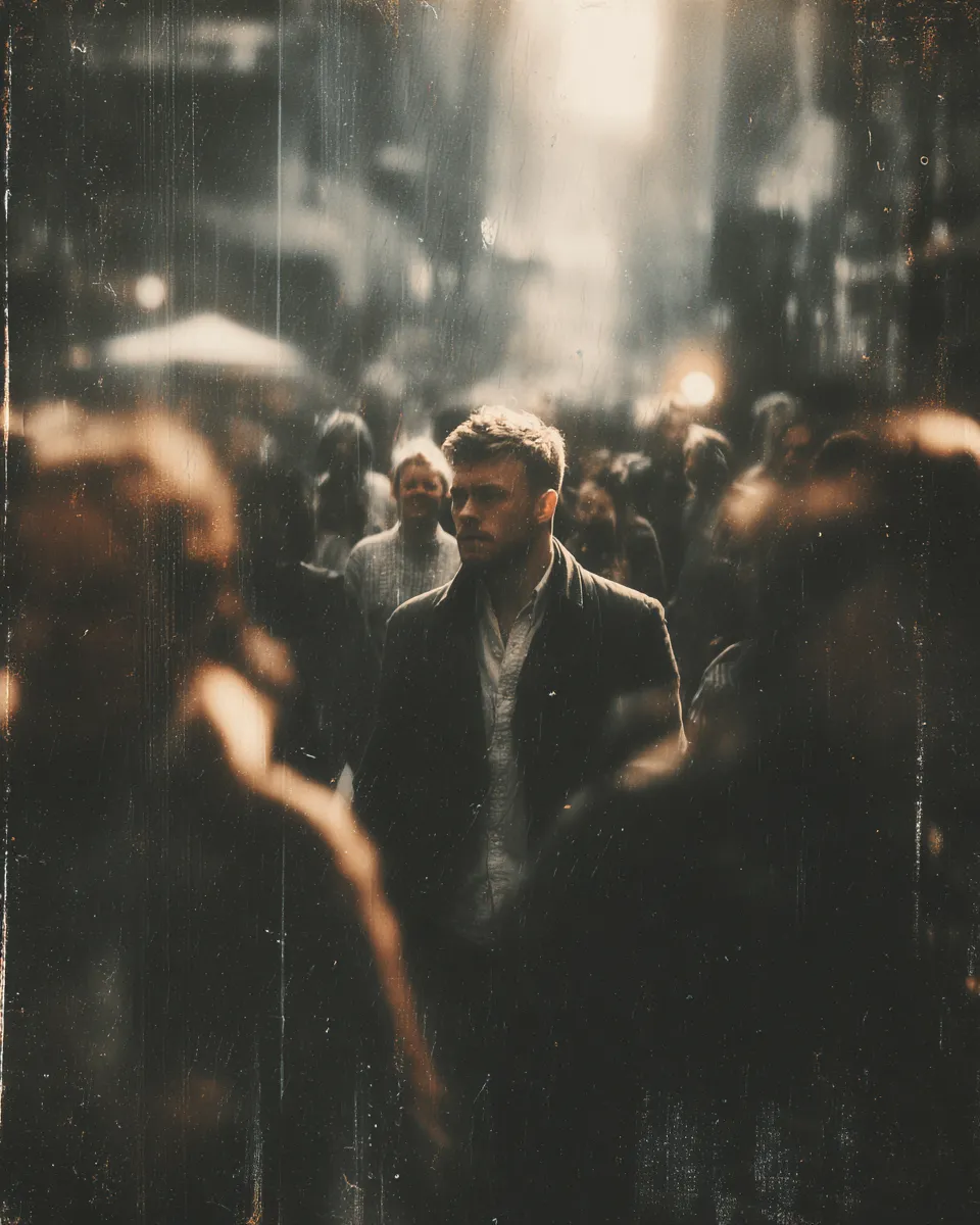 Cinematic Motion-Blur Record Sleeve Portrait output 4