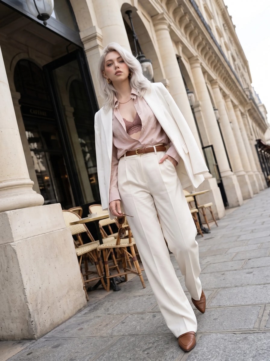 Luxury European Café Fashion Editorial output 5