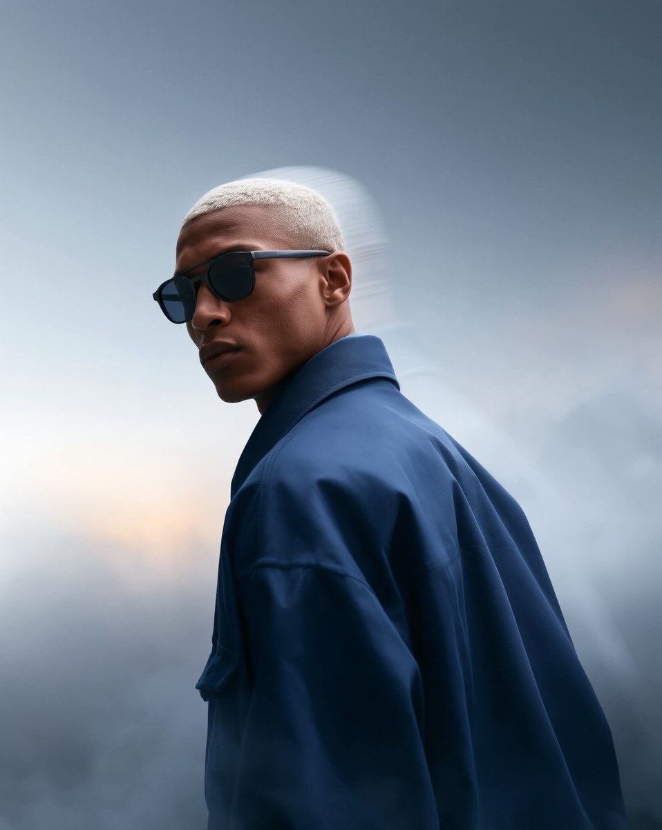 Blue Hour Silhouette Luxury Fashion Campaign output 11