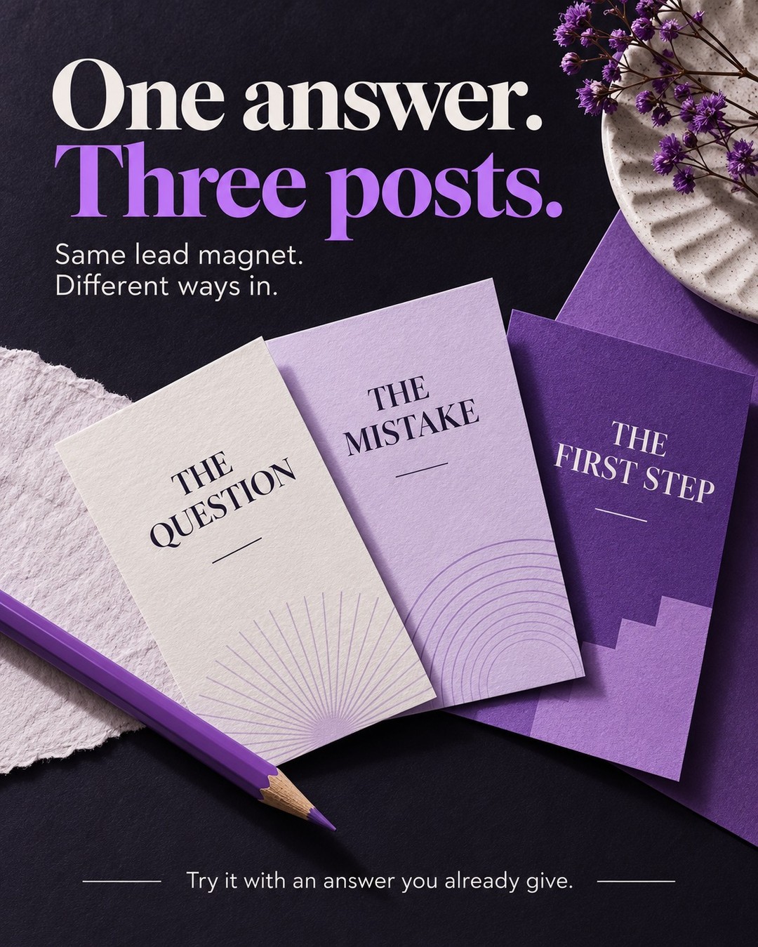 Create Three Posts for One Resource