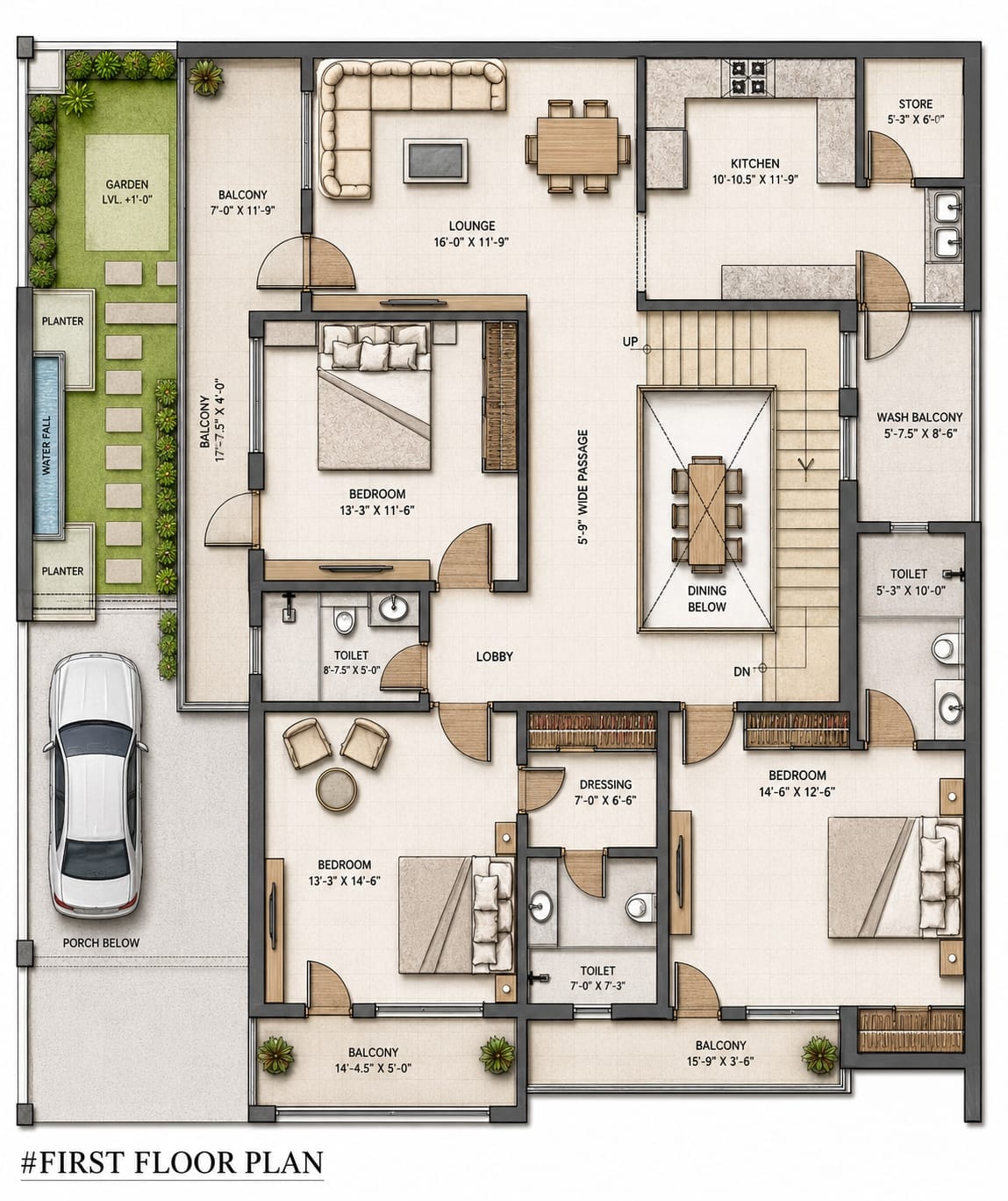 3D to 2D Floor Plan Converter output 2