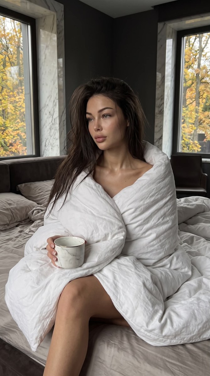 Photorealistic Autumn Morning in Bed output 2