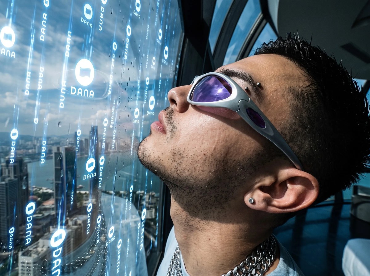Futuristic Streetwear Portrait with Blue Sky output 6