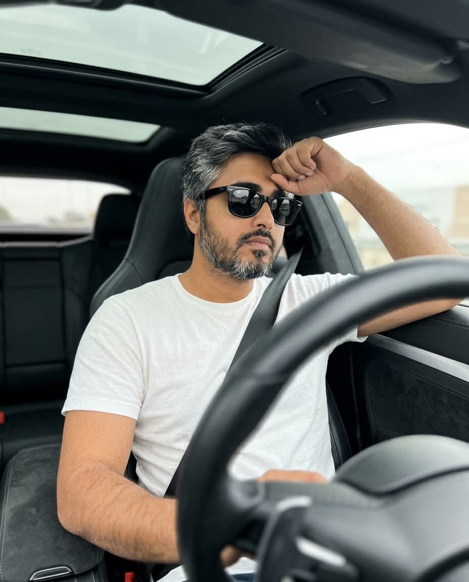 Cinematic Luxury Sports Car Driver Portrait output 2