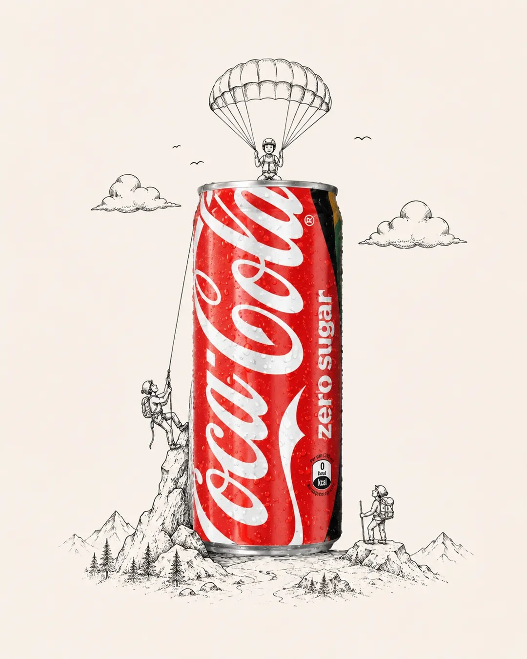 Minimalist Product Ad with Interactive Doodle output 2