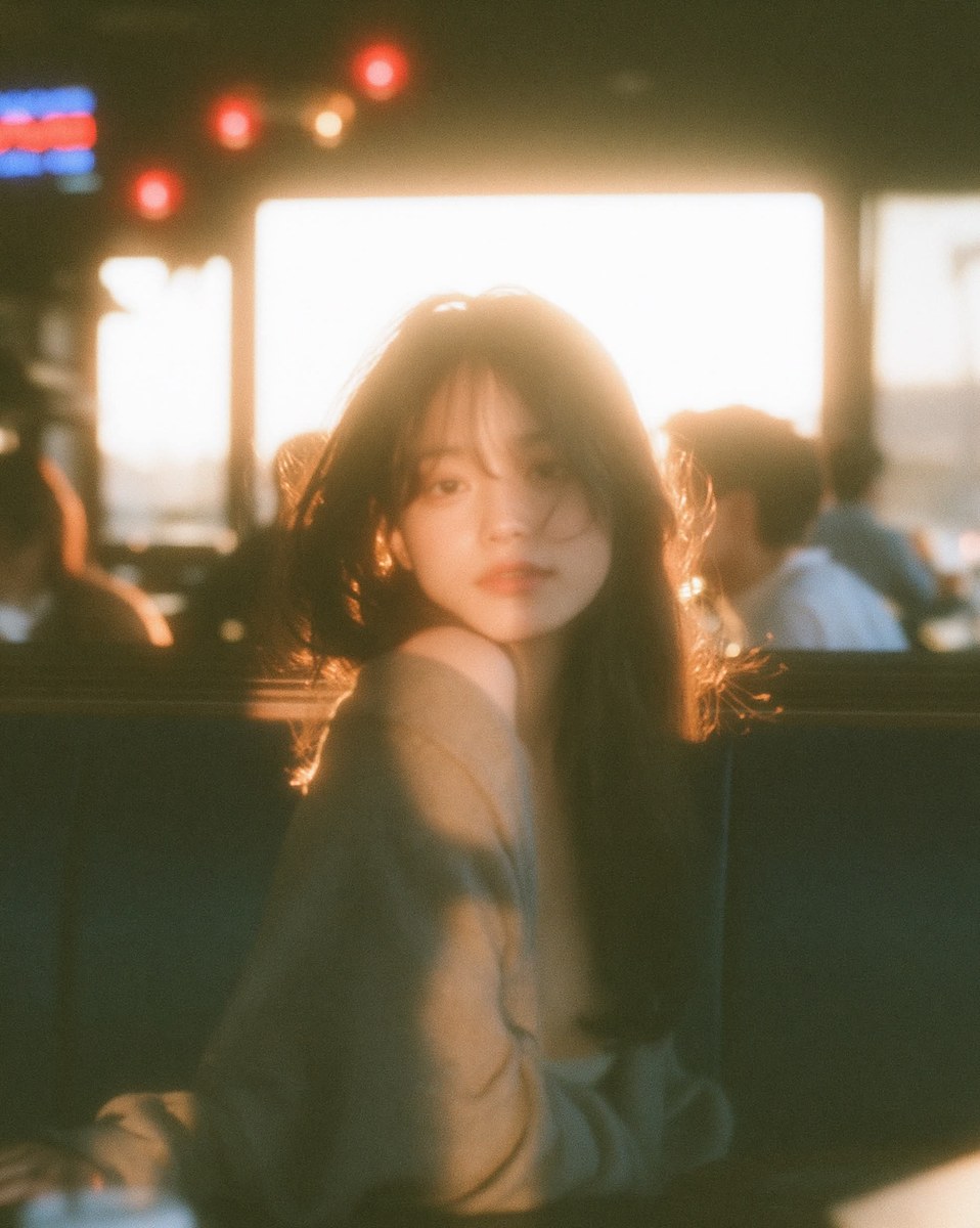 Golden-Hour Cafe Portrait output 3