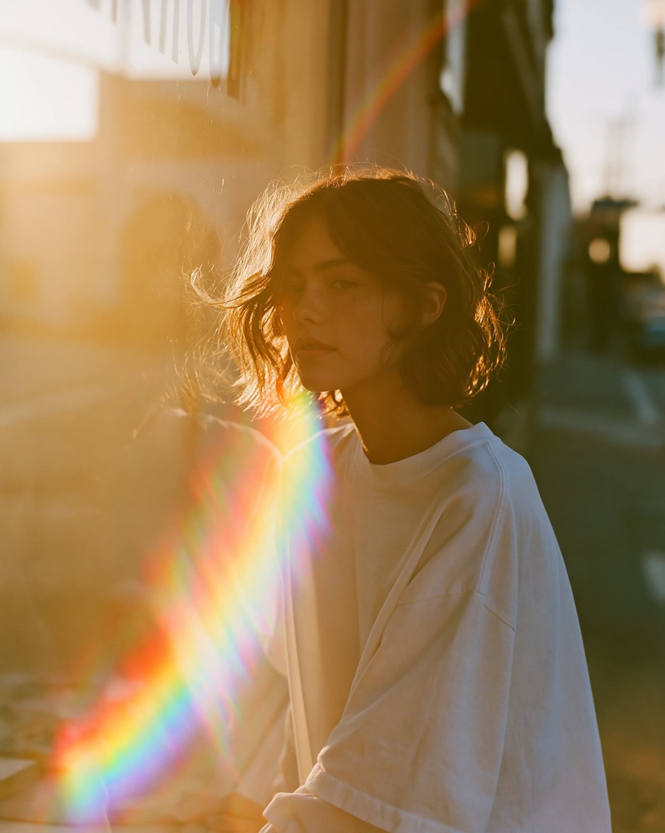 Golden-Hour Editorial Portrait
