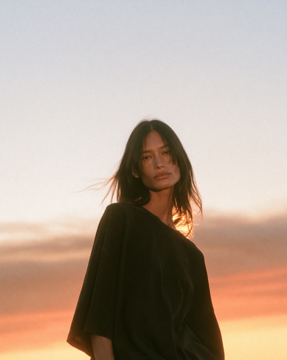 Sunset Sky Cinematic Fashion Portrait output 4