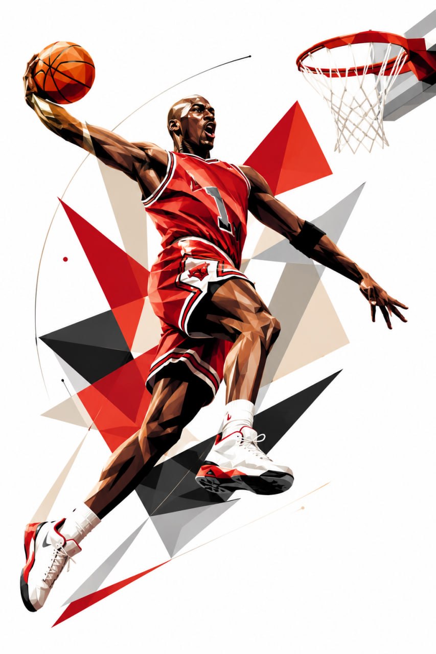 Geometric posters in GPT