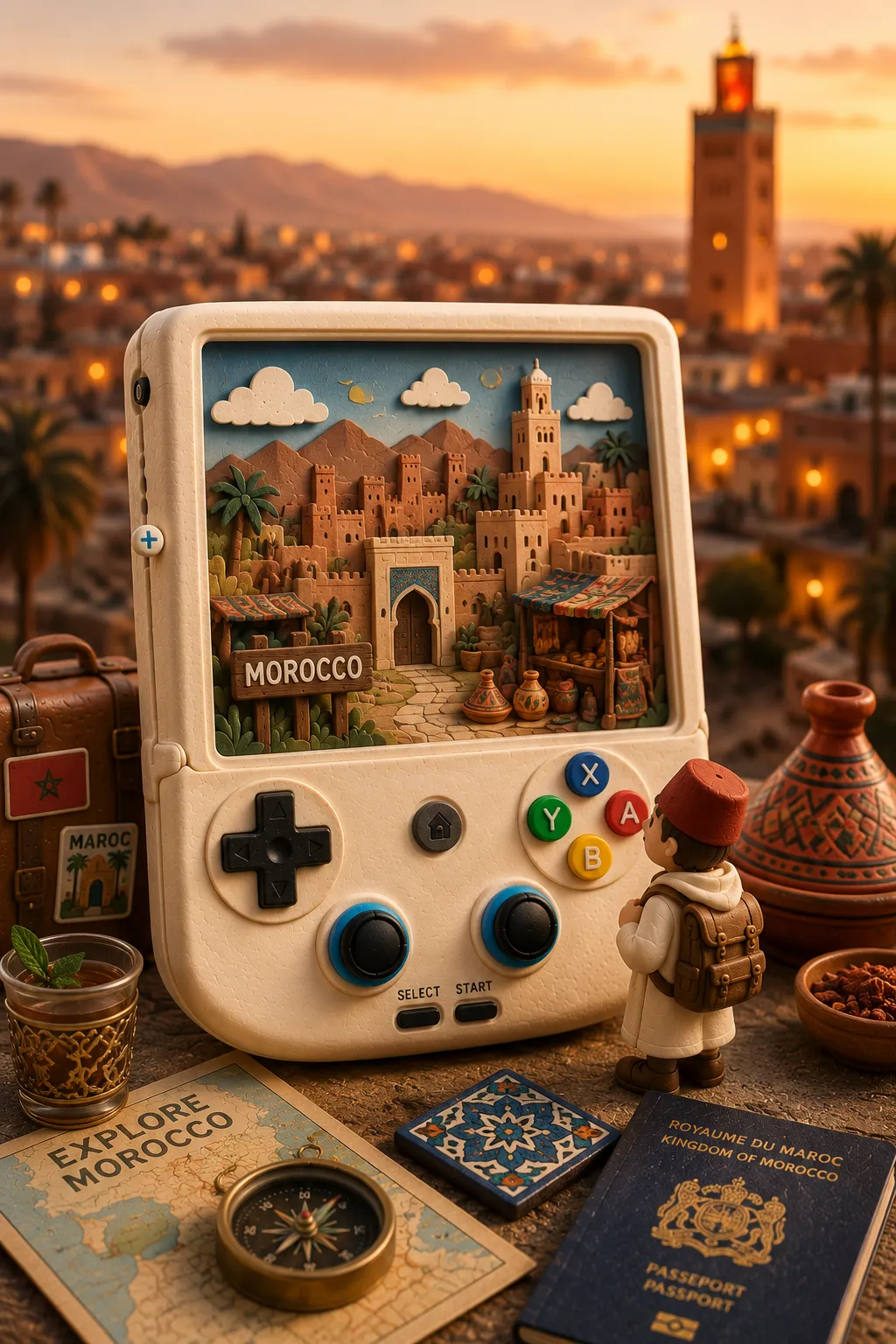Tiny Handcrafted Travel Diorama output 3