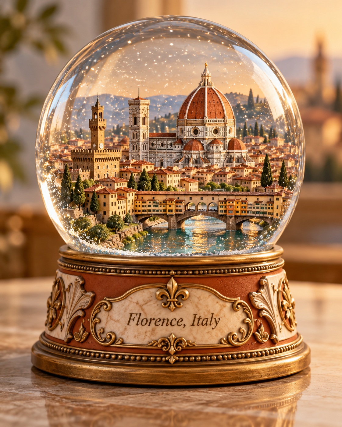 Premium City Snow Globe Souvenir output 7