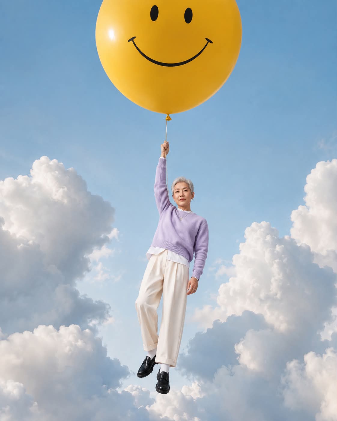 Smiley Balloon Fashion Editorial output 4