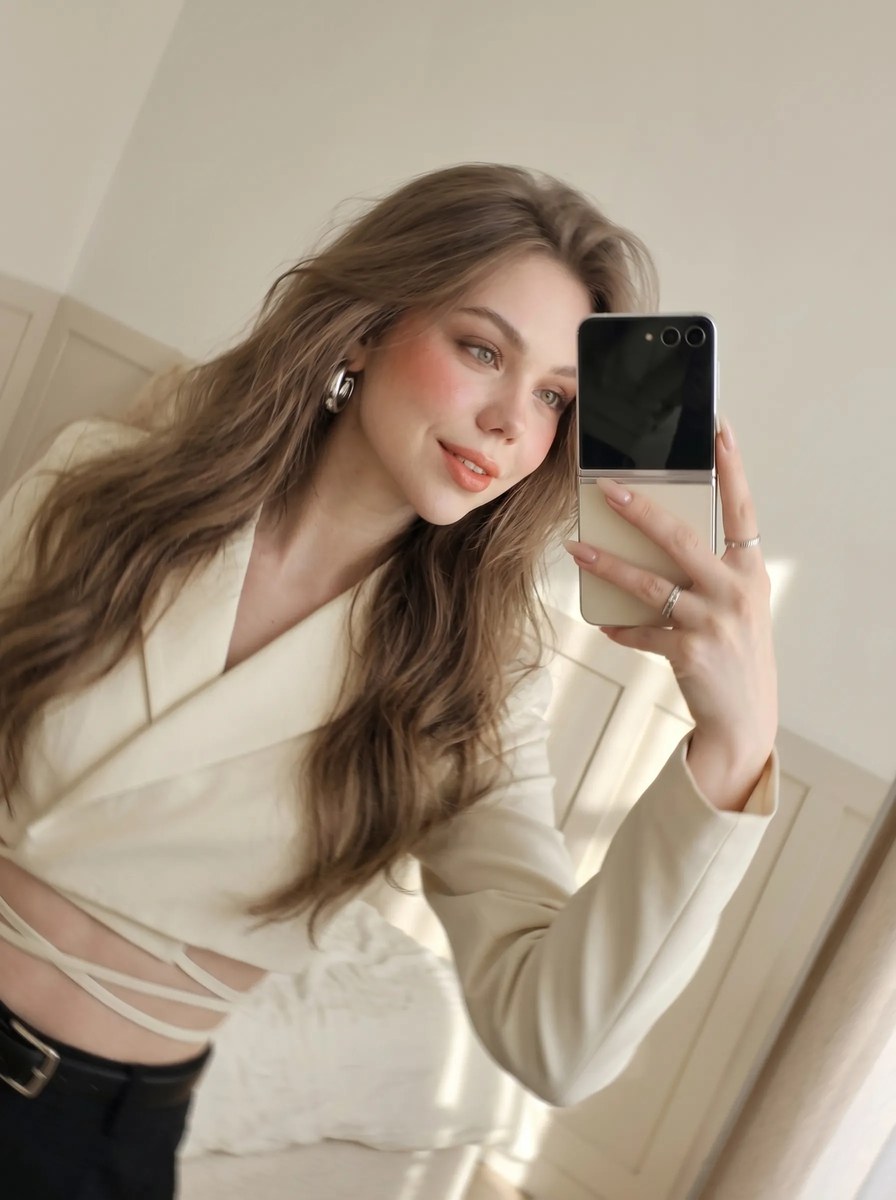 Quiet-Luxury Mirror Selfie output 8