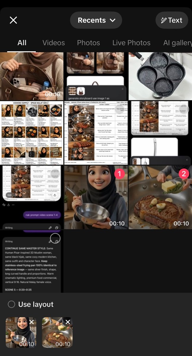 Create a Product Storyboard and Scene-Based Video output 5