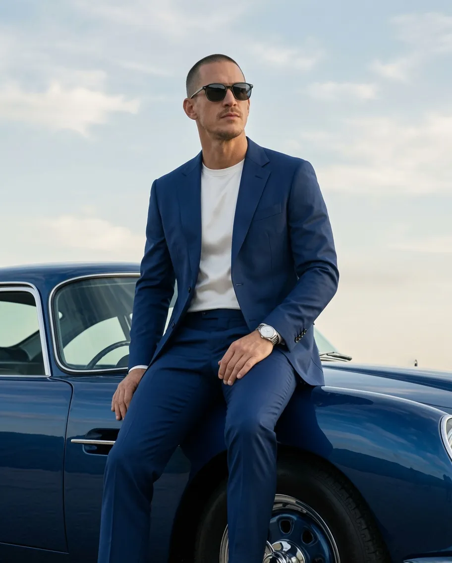 Luxury Automotive Fashion Editorial Portrait output 2