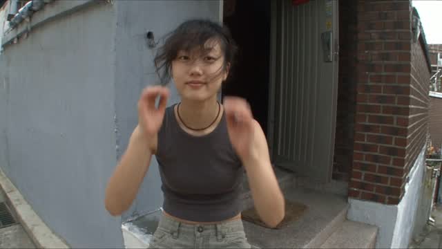 Early-2000s Korean Neighborhood Camcorder Video