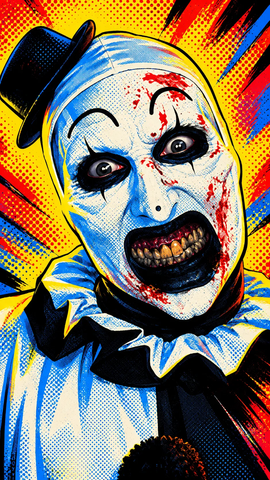 Electric Vision Pop-Art Halftone Reinterpretation output 3
