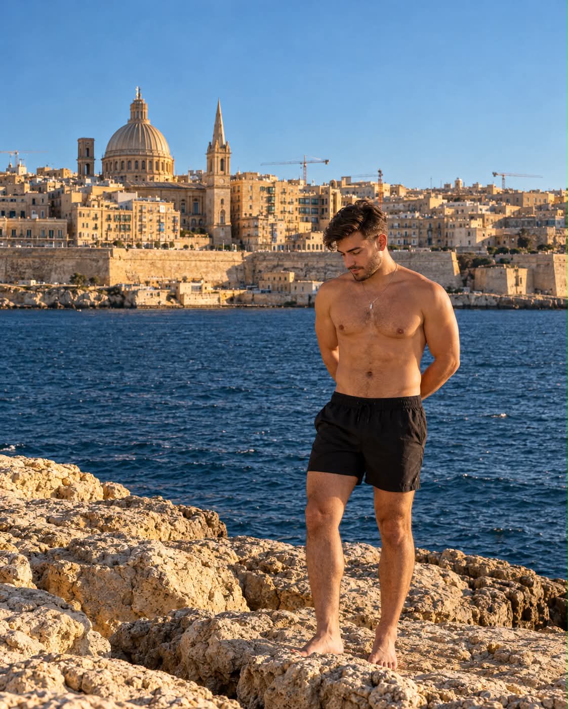 Mediterranean Waterfront Summer Editorial output 1