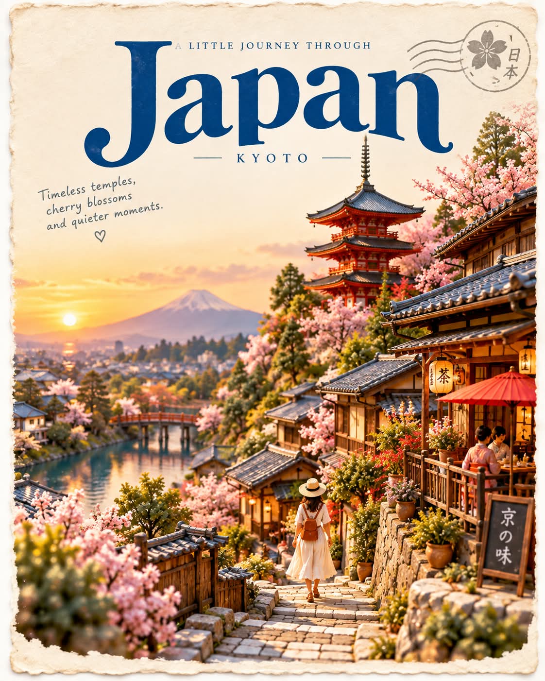 Miniature Diorama Travel Storybook Cover output 2