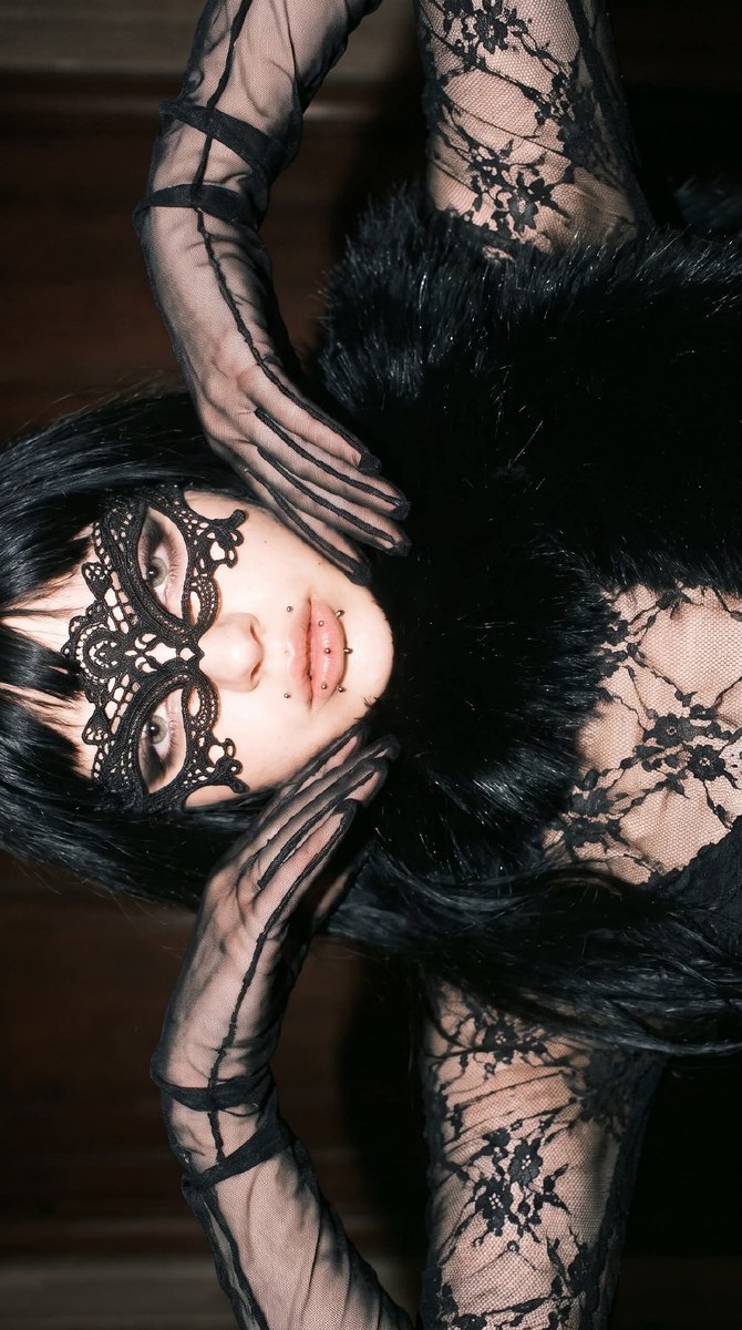 2000s Gothic Fashion Photo Collage output 2